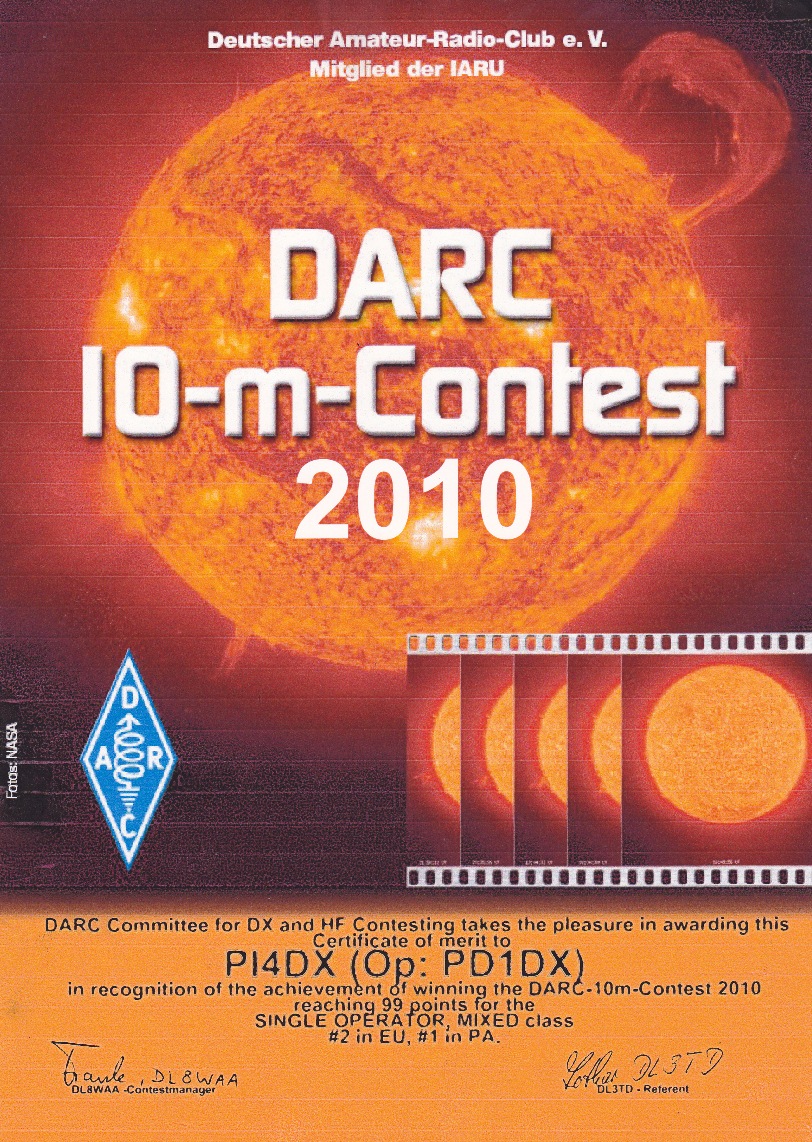 2010 DARC 10meter SO MIXED 2010